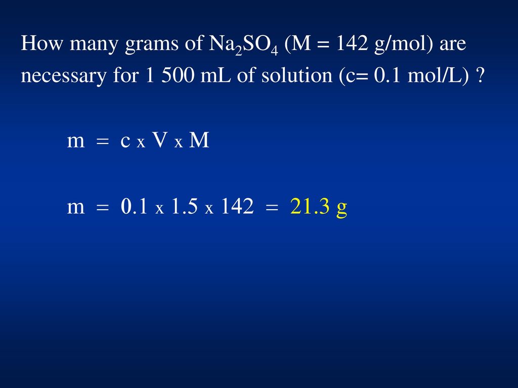 Chemical Calculations Ppt Download
