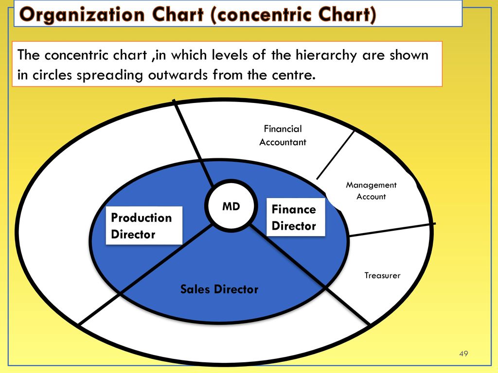 Concentric Organizational Chart