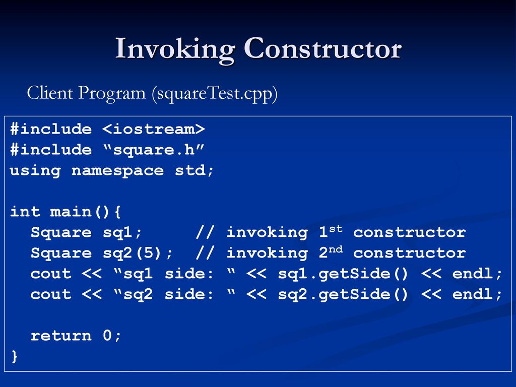 Introduction to Object-oriented Programming - ppt download