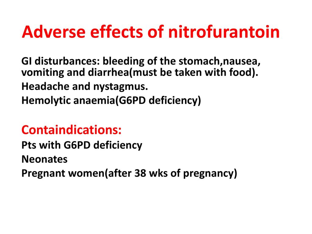 side effects for nitrofurantoin side effects for nitrofurantoin