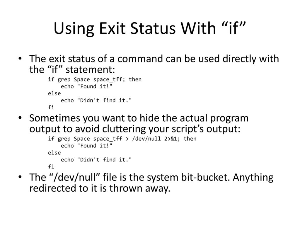 Unix scripting session 4 march 27 ppt download