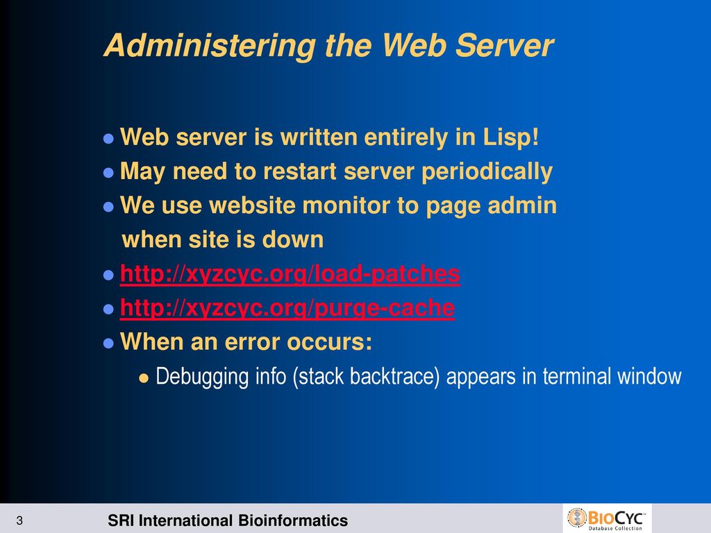 How to administer a pgdb ppt download