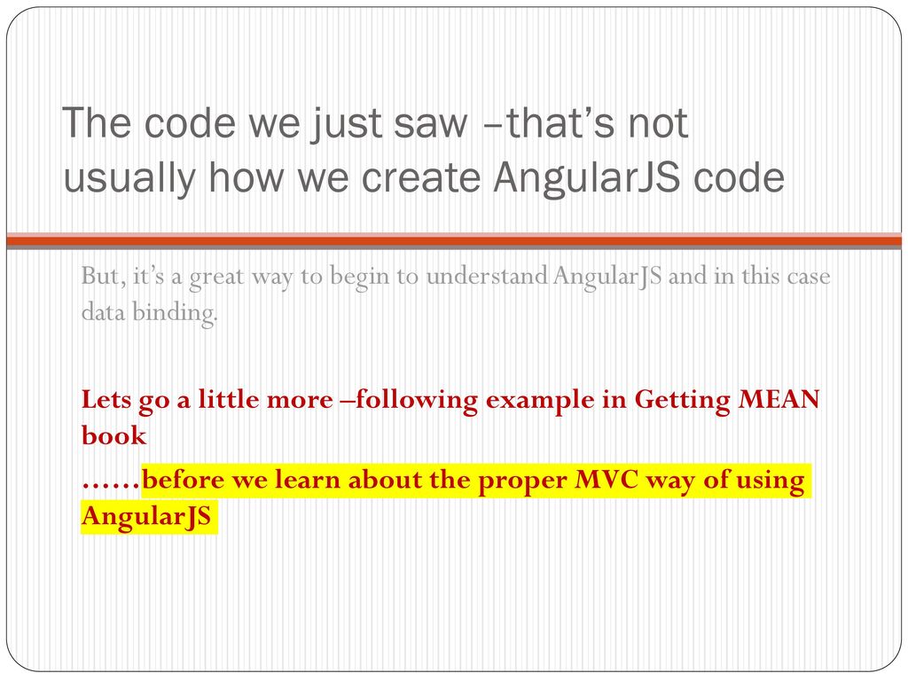 AngularJS intro L. Grewe. - ppt download