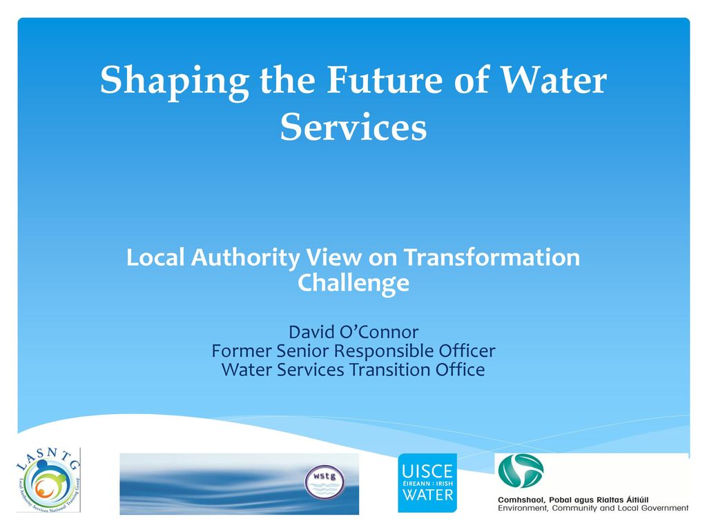 Shaping the Future of Water Services - ppt download