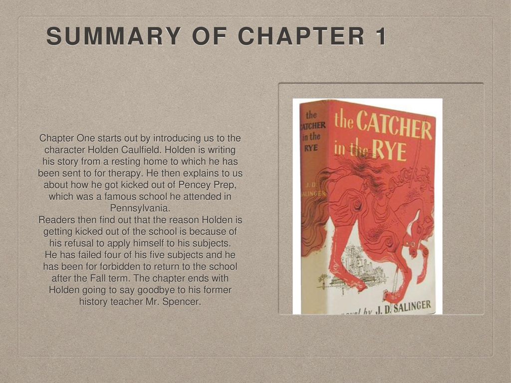 catcher in the rye overview