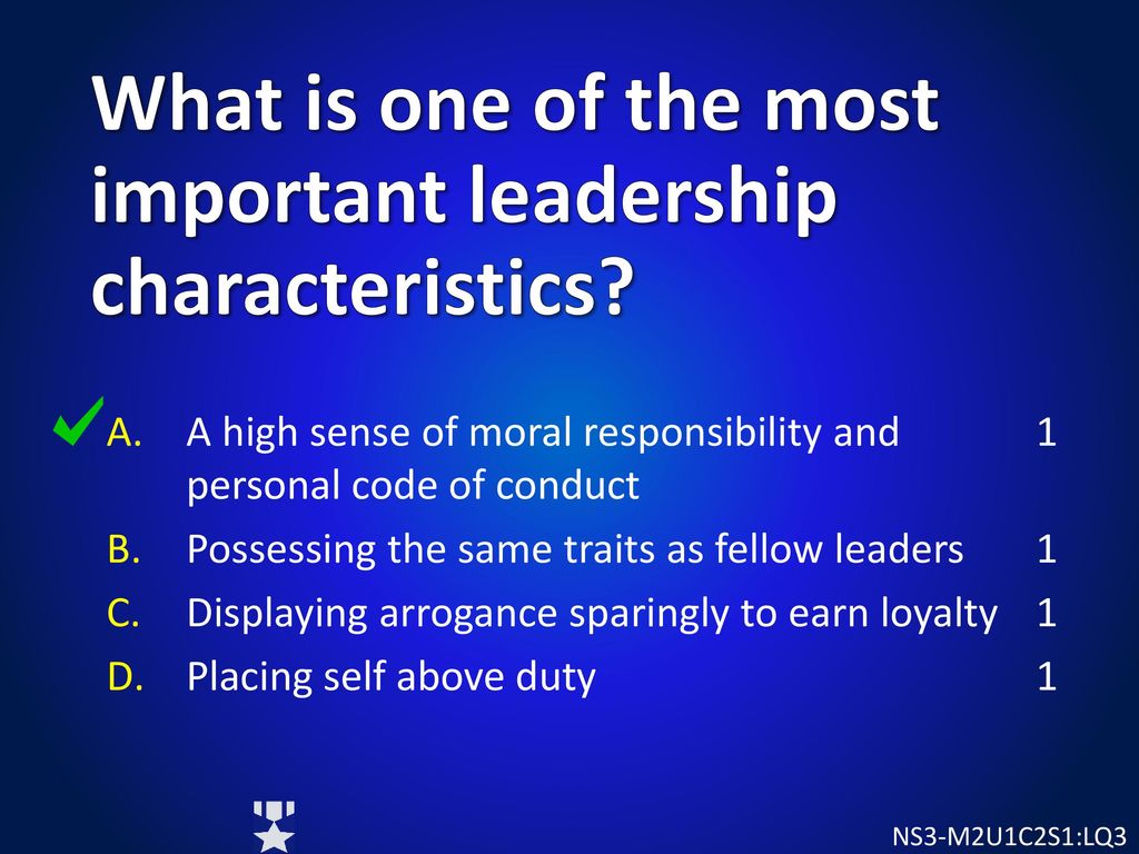 Module 2 – Leadership Chapter 2 – Qualities of a Leader - ppt download