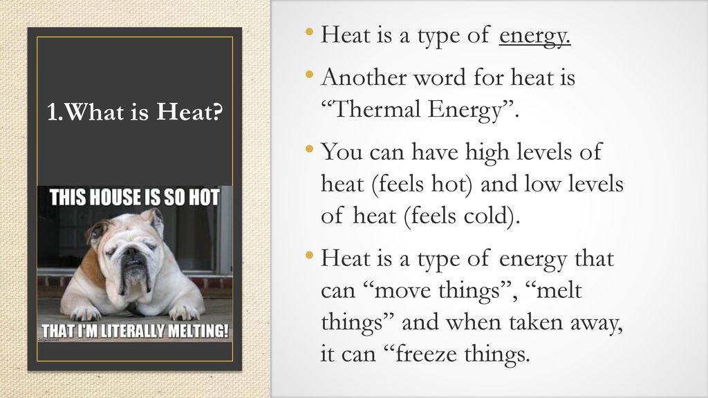 Unit 2 Heat and Temperature ppt download