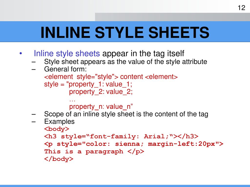 CHAPTER 4 CASCADING STYLE SHEETS (CSS) ppt download