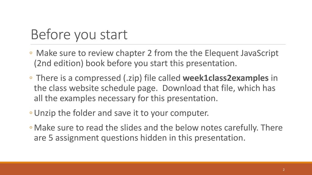 JavaScript Fundamentals - ppt download