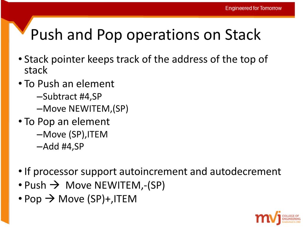 Machine Instructions and Programs contd: - ppt download