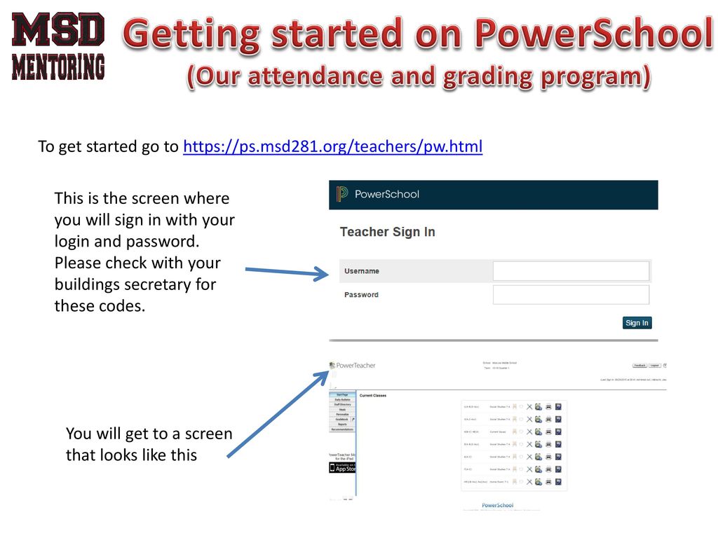 PowerTeacher Gradebook: Getting Started