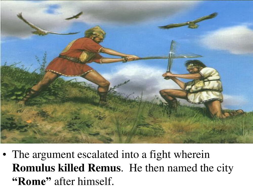 when did romulus kill remus