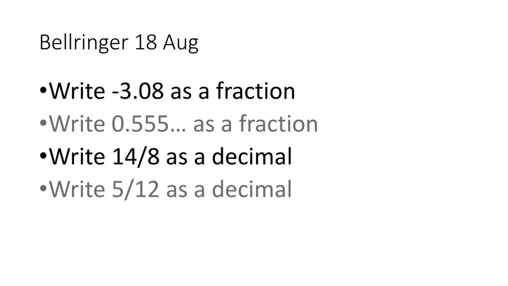 Bellringer 14 Aug Reduce 4 16 List Three Factors Of Ppt Download bellringer-14-aug-reduce-4-16-list-three-factors-of-ppt-download