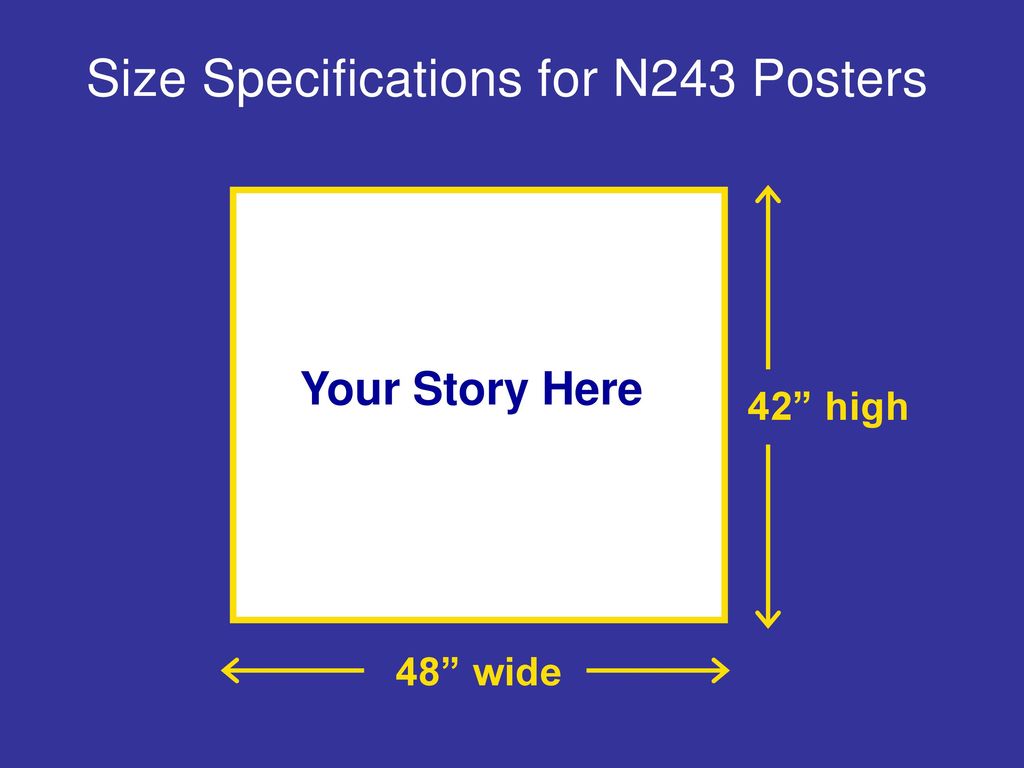 Designing a Poster to Tell Your Story - ppt download
