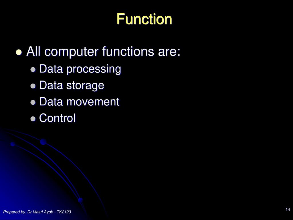 TK 2123 COMPUTER ORGANISATION & ARCHITECTURE - ppt download
