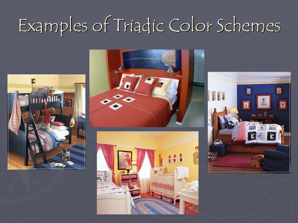 Examples of Triadic Color Schemes