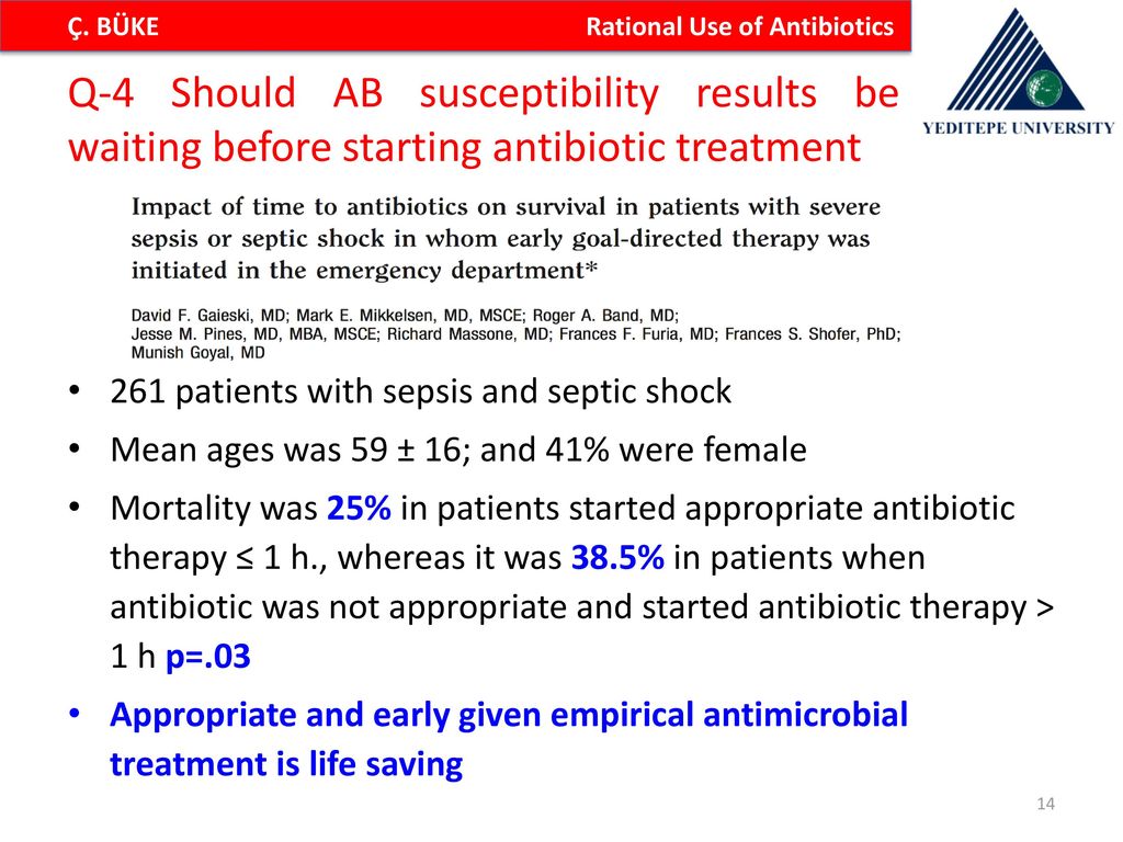 Rational Use Of Antibiotics Ppt Download