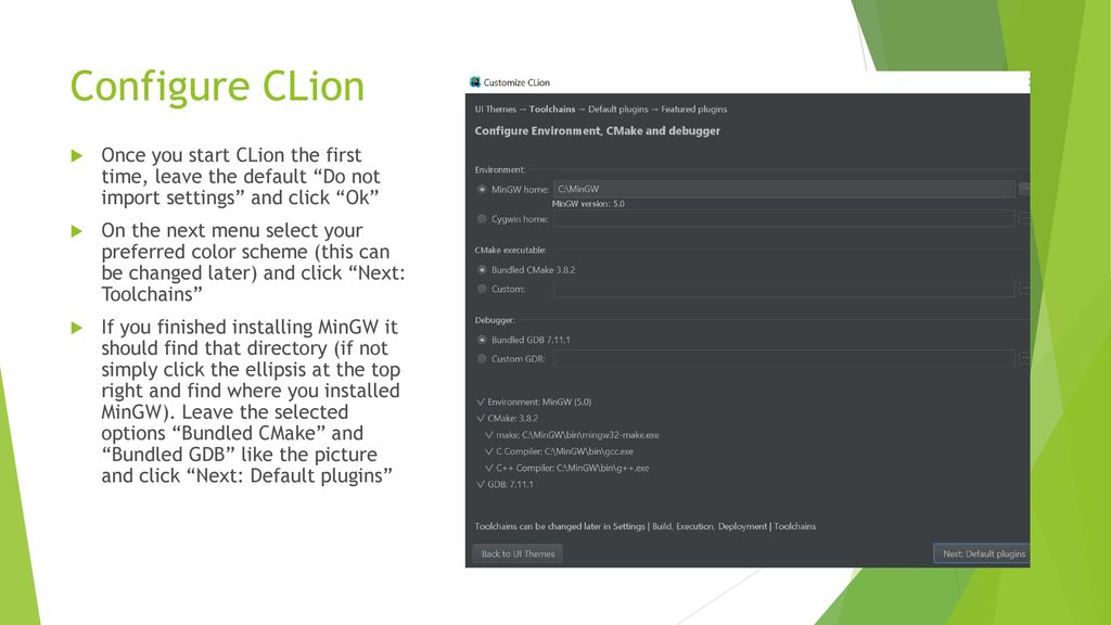 mingw clion mingw clion