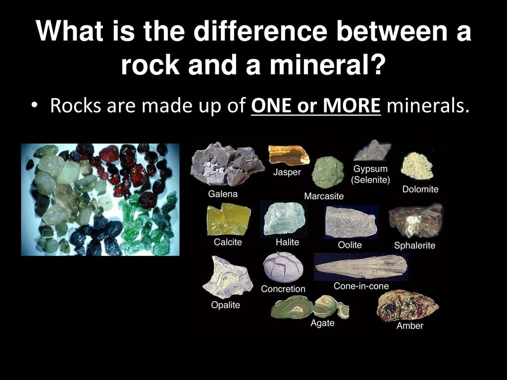 What is the Difference Between a Rock and a Mineral? - WorldAtlas