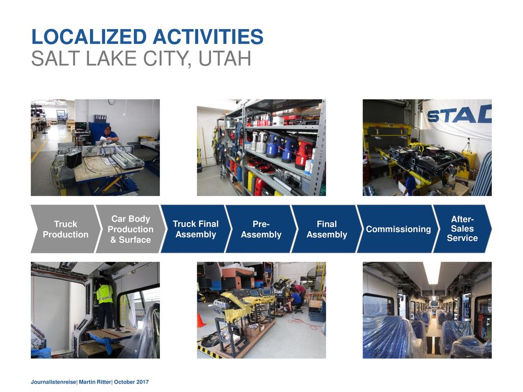 Localized Activities Salt Lake City, Utah Truck Production Car Body