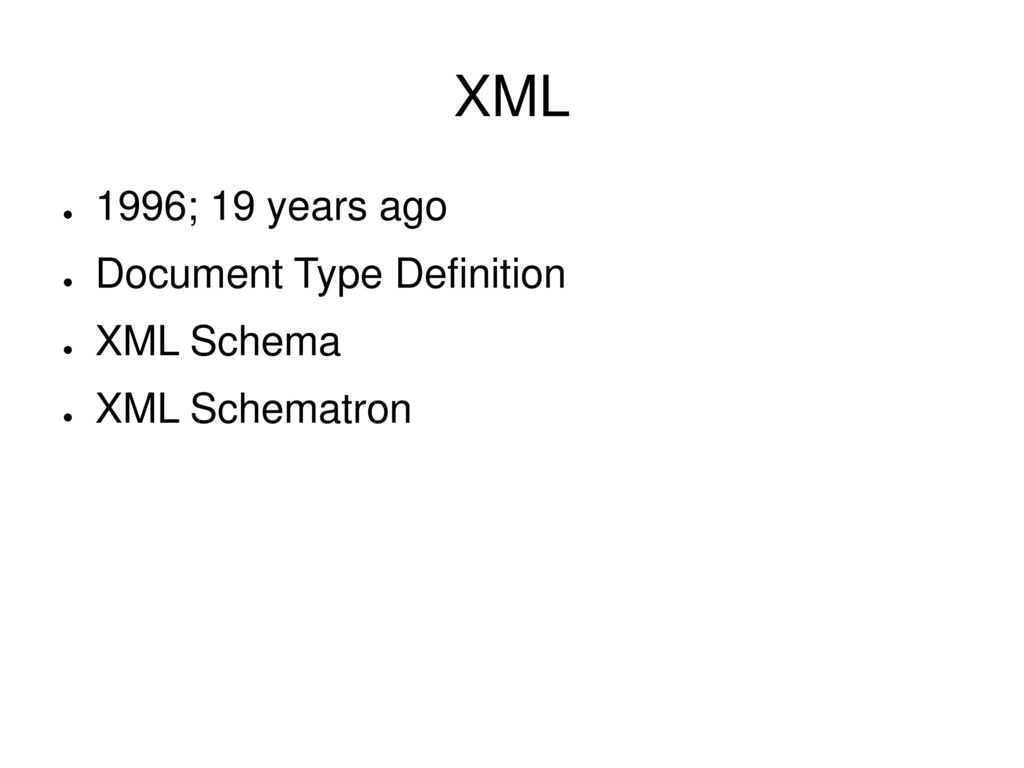 Xml vs json ppt download
