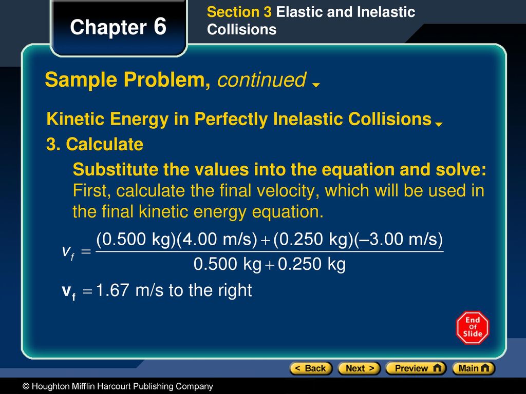 Chapter 6 Preview Objectives Linear Momentum - ppt download