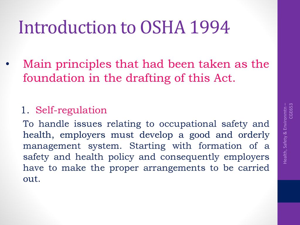 Principles Of Health Safety And Environment Ppt Download