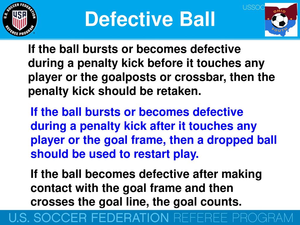 Law 14 - The Penalty Kick Online Training Script: - ppt download