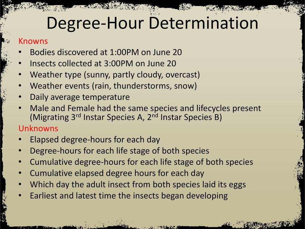 Entomology Kit Climate Data Analysis Tutorial - ppt download