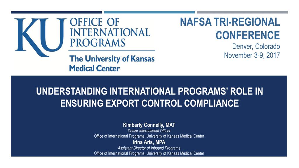 NAFSA TRIREGIONAL CONFERENCE ppt download