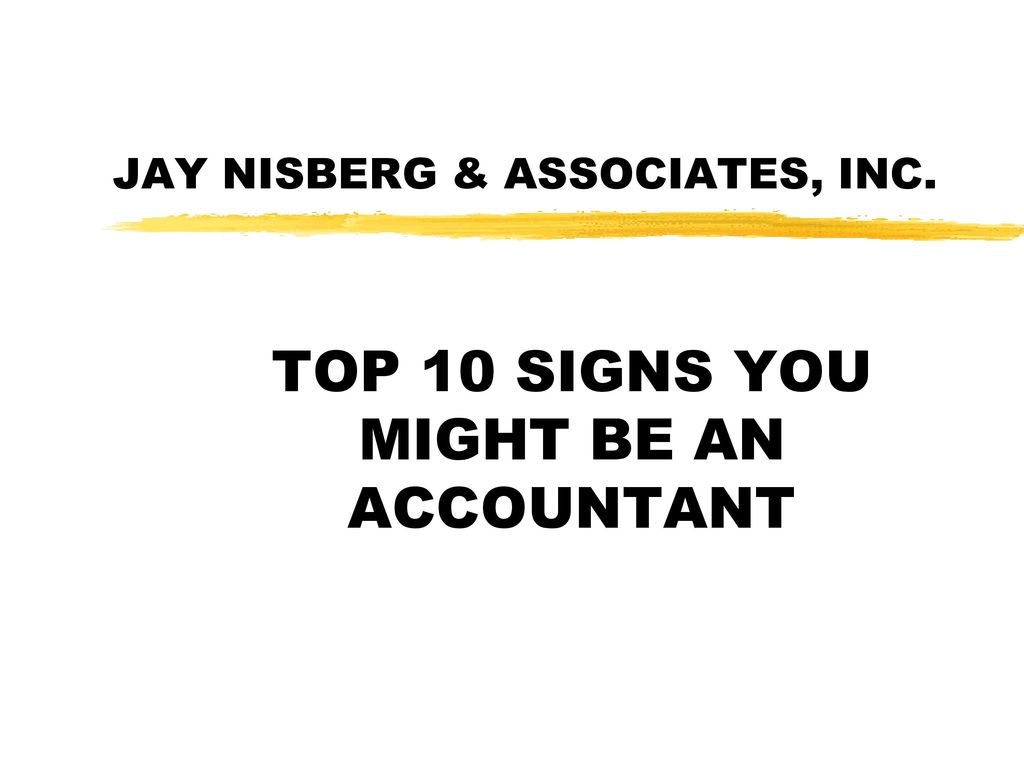 JAY NISBERG & ASSOCIATES, INC. - ppt download