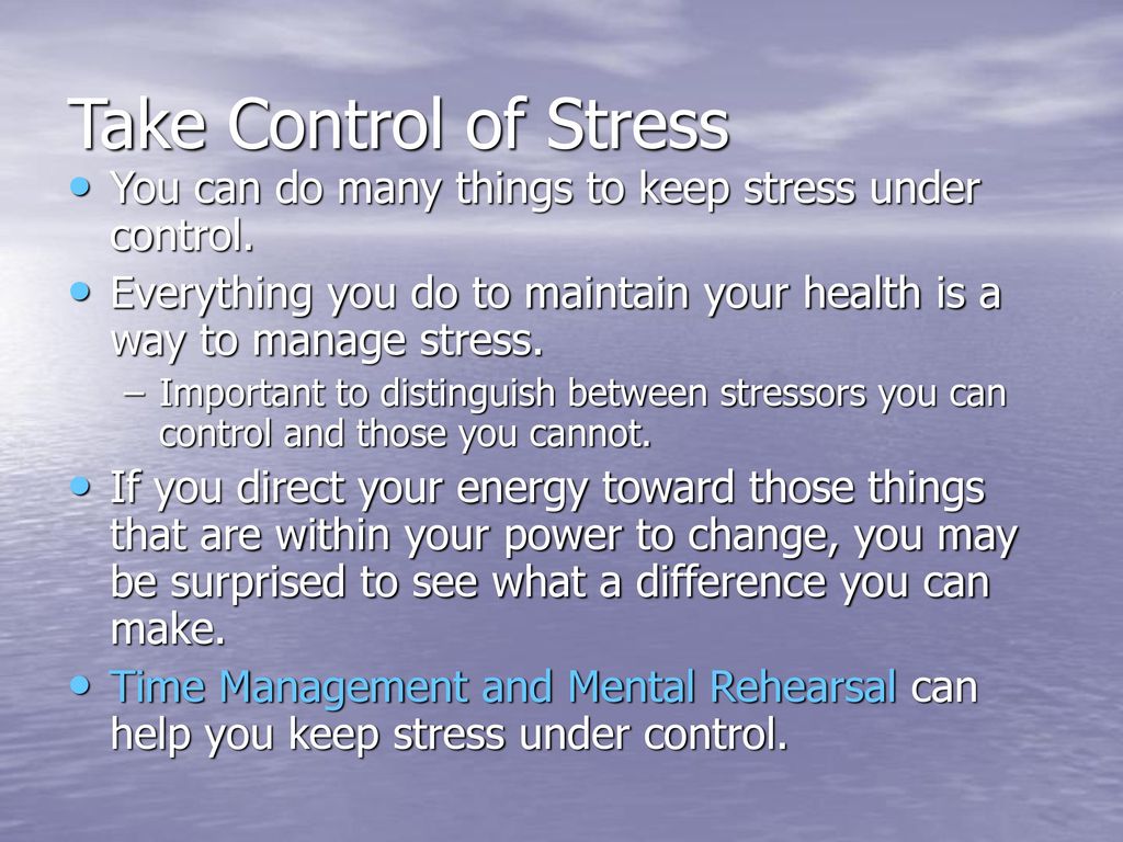 Coping With Stress Ch. 3 Section Ppt Download