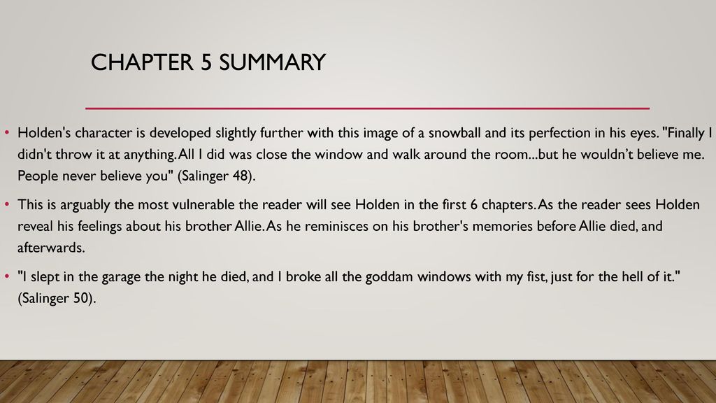 the catcher in the rye chapter 5 summary the catcher in the rye chapter 5 summary