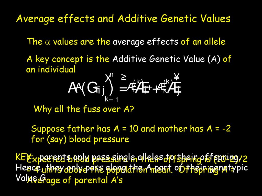 Introduction To Basic And Quantitative Genetics Ppt Download