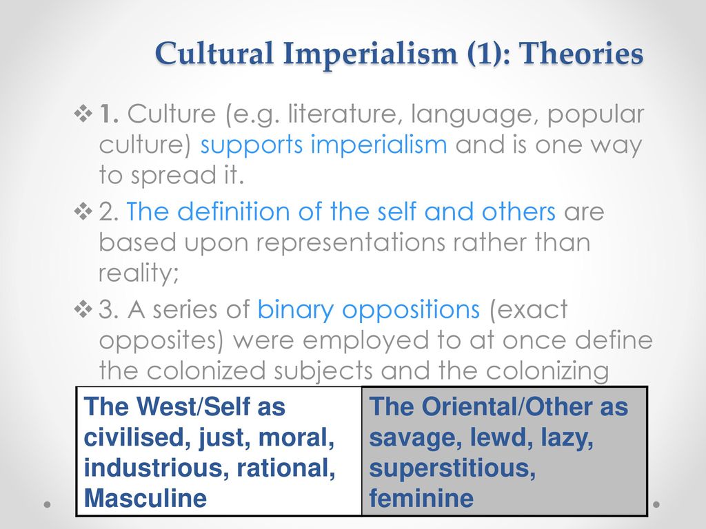 What Is Cultural Imperialism - Slideshare