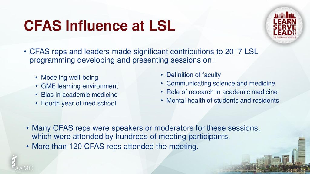 Lsl Background Learn Serve Lead The 2017 Aamc Annual Meeting
