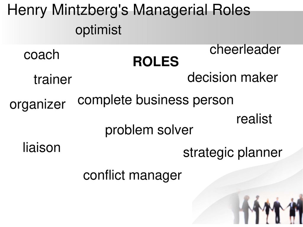 henry mintzberg managerial roles ppt