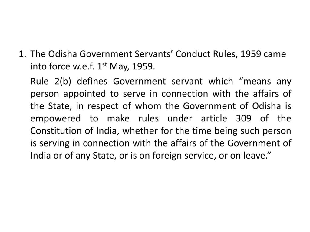 conduct-rules-ppt-download