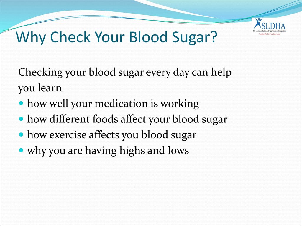 Why Check Your Blood Sugar