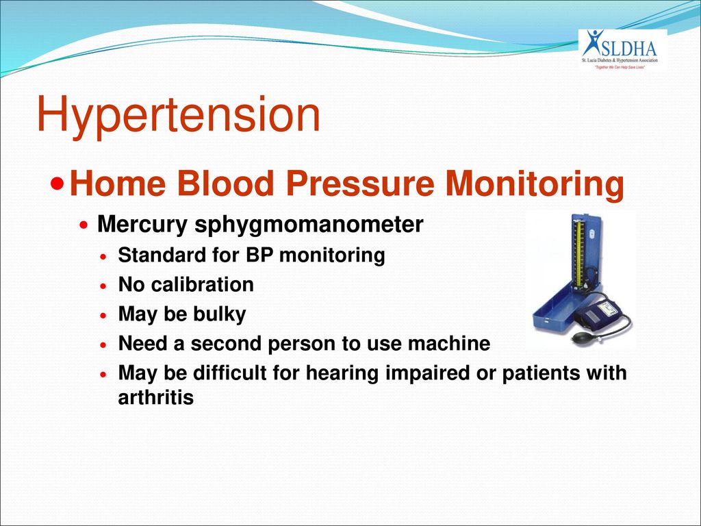 Hypertension Home Blood Pressure Monitoring Mercury sphygmomanometer