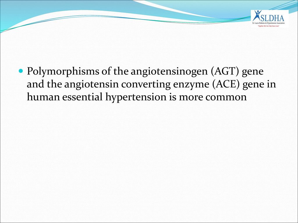 Polymorphisms of the angiotensinogen (AGT) gene and the angiotensin converting enzyme (ACE) gene in human essential hypertension is more common