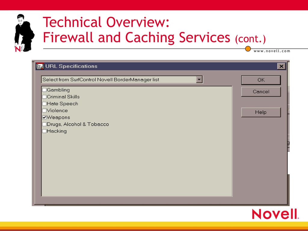 Technical Overview: Firewall and Caching Services (cont.)