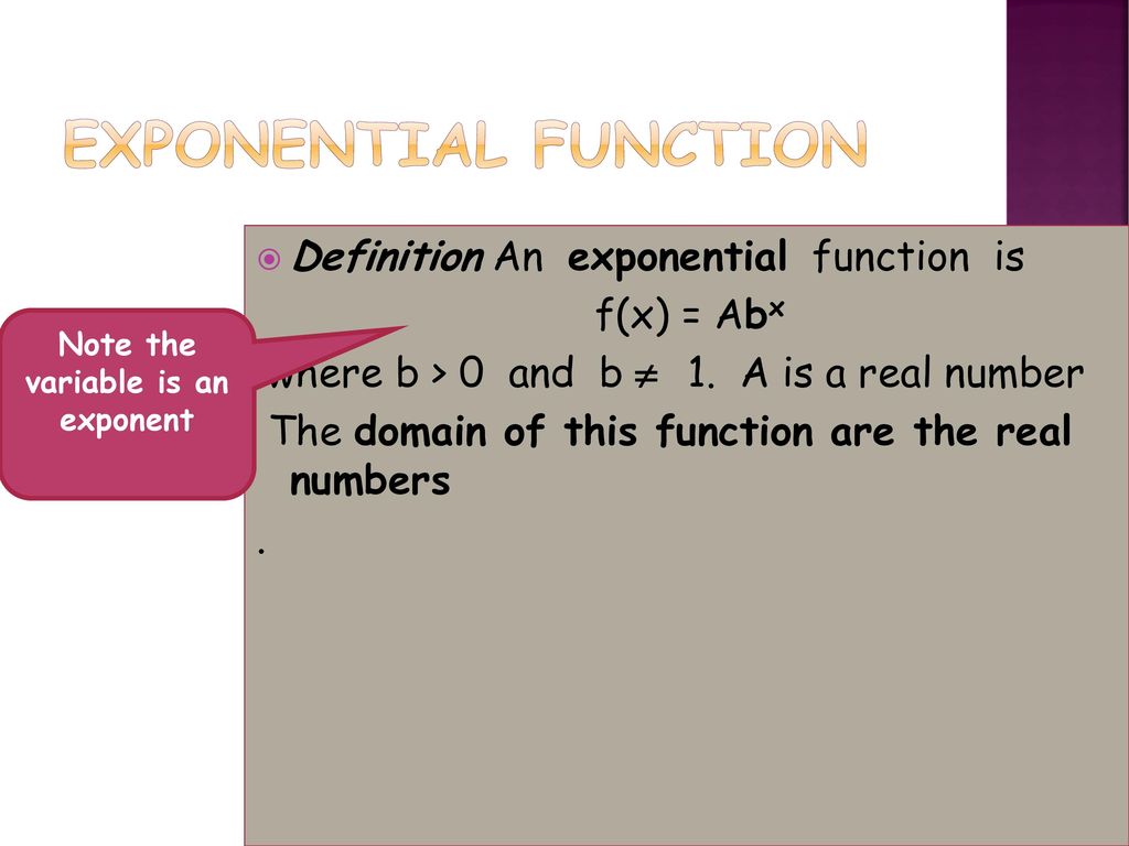 Exponential And Logarithmic Functions Ppt Download Exponential And Logarithmic Functions Ppt Download