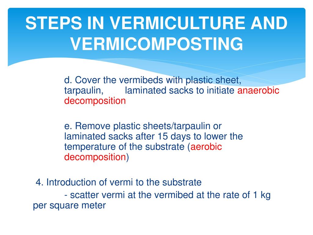 Instructional Module In Vermiculture - Ppt Download