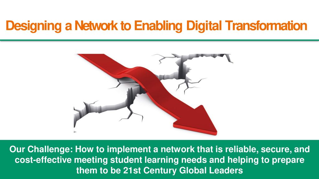 Designing a Network to Enabling Digital Transformation