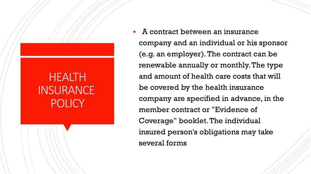 INSURANCE. - ppt download