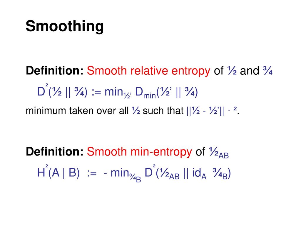 Generalized Entropies Ppt Download