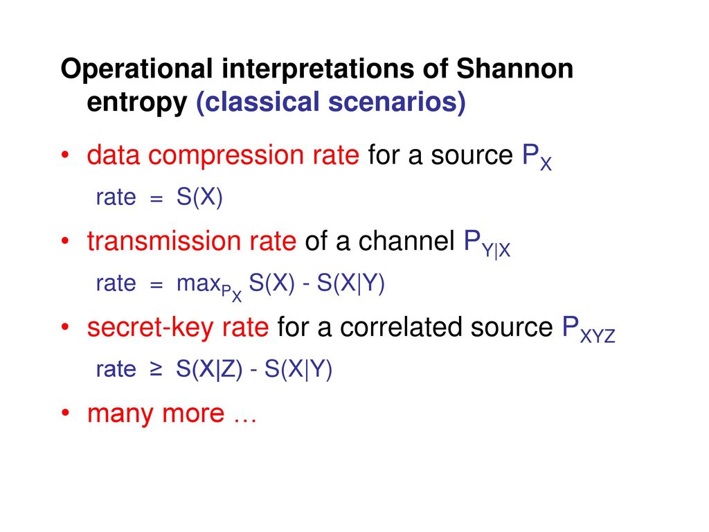 Generalized Entropies Ppt Download