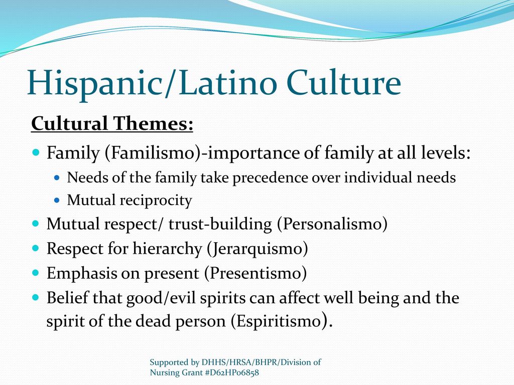 examples of hispanic culture