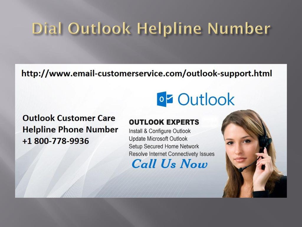 Dial Outlook Helpline Number